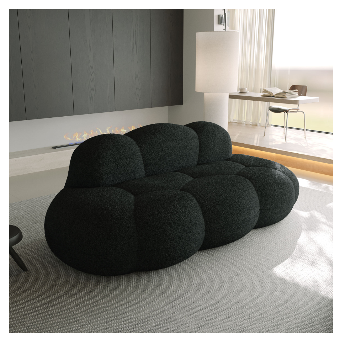 Obsidian Cluster Sofa